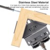 Woodworking Right Angle Clamp Carpenter Quick Positioning Clamp Stainless Steel