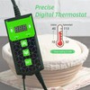 Sourdough Starter Warmer with Temperature Controller, Multi Functional Fermentation Heating