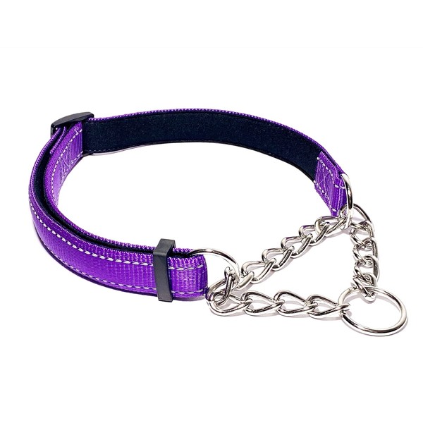 PUROAYET Martingale Collar for Dogs Reflective Nylon Dog Training Collars