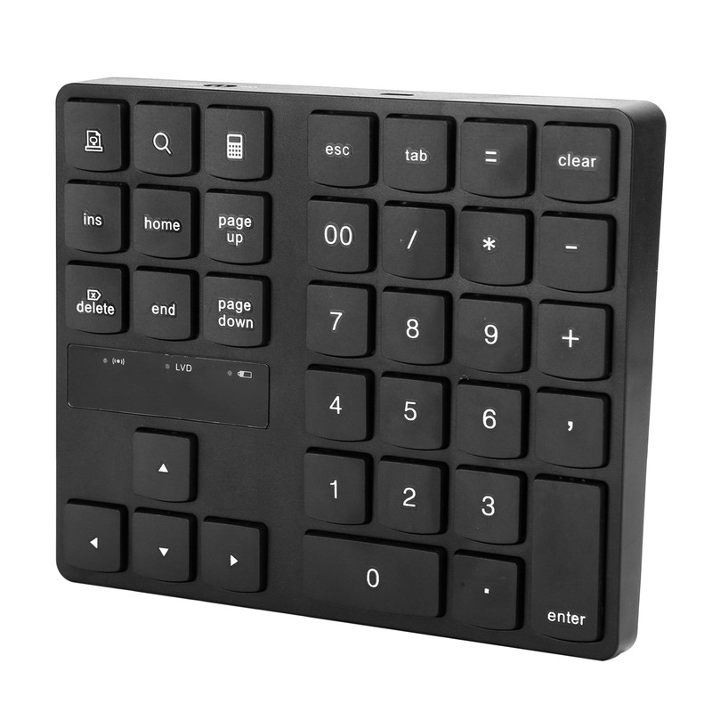 Mini Numeric Keypad 35 Keys 2.4G Wireless Ultra Slim Portable