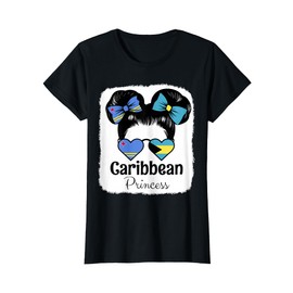 Caribbean Princess Roots Aruba and Bahamas Mix Heritage T-Shirt
