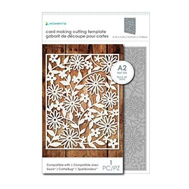 Momenta Mat-Size Die - "Intricate Flower" - Versatile Steel Die Cut Templates, Add Detail to Scrapbooks, Greeting Cards, Mailboxes, Etc.