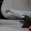 Dueries Car Handbrake Cover, Glitter Rhinestone Decoration, Universal Fit, White