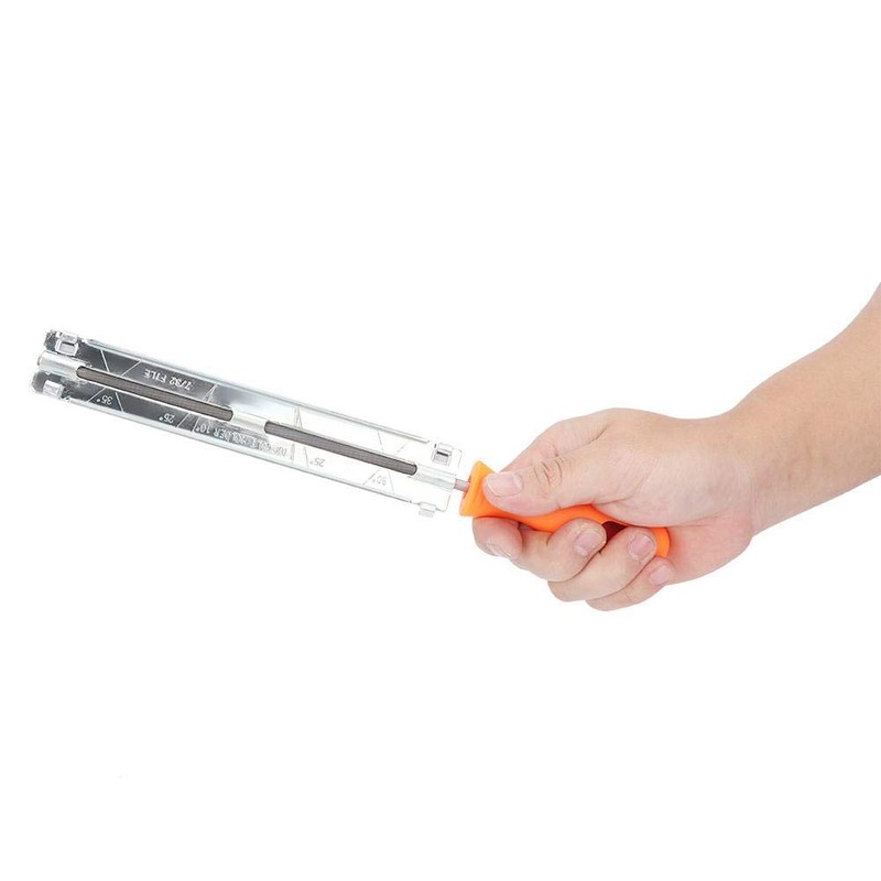 Chain Saw Sharpening with Handle File Chainsaw Flat File sharpener