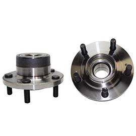 Bode-man Pair 2 Rear Wheel Bearing and Hub Assemblies 5 Lug w/o ABS for 1991-1993 Dodge Stealth 2WD for 1991-1999 Mitsubishi 3000GT 2WD