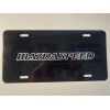 Mazdaspeed Metal Plate novelty vanity logo black plate