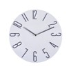 Radio Wave Wall Clock, Nordic, Stylish, No Noise, 3D Dimensional