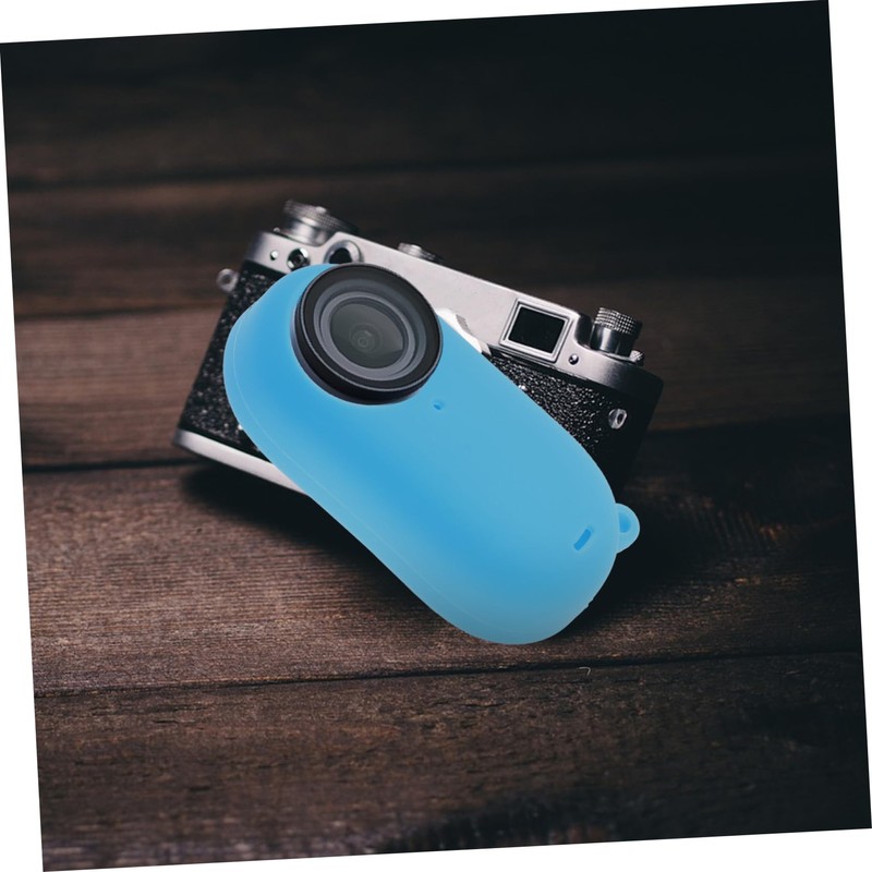 CIYODO 2pcs Small Camera Protective Cases with Lanyards for Travel