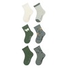 Sterntaler Unisex Socks Pack of 6 Polar Bear, Stone Green