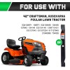 Grasscool 42 Inch Mower Blades for Craftsman LT1000 LT2000 T110