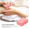 Mikinona 40pcs Dual-Sided Mini Sponge Nail Files for Gentle Nail