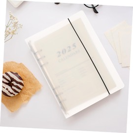 Operitacx Schedule Book Daily Planner Organizer Writing Book The Notebook Monthly Planner Cute Weekly Planner Office Writing Notebook Planner Notebook 2025 Schedule Day Planner Paper White