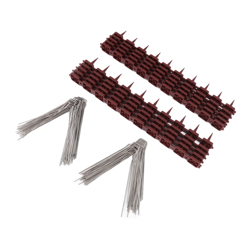 Bird Spikes 15 Feet Stainless Steel Pigeon Deterrent Spikes for