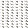 Roellgs 60 PCS Curtain Clip Stainless Steel Shower Curtain Clip