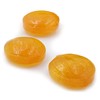 Butterscotch Button Round Hard Candy, 80 Individually Wrapped, 1 Pound