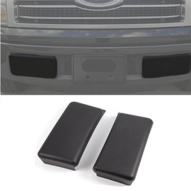 Front Bumper Guards Pads Cover Compatible with Ford F-150 F150 2009-2014 Right and Left, Black 2Pcs， (Excluding Harley Edition SVT and Ecoboost)