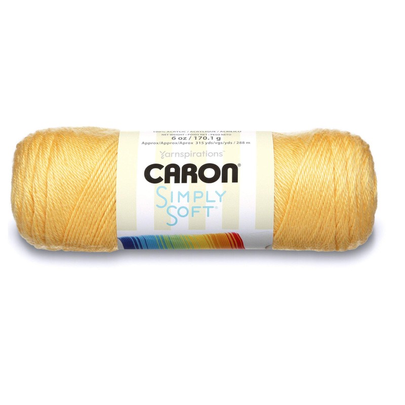 Bulk Buy: Caron Simply Soft Yarn Solids Sunshine H97003-9755 by