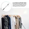 HOLIDYOYO Stainless Steel Adjustable Clothes Reach Pole Telescopic Clothes Drying