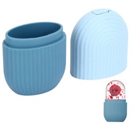Rodillo Silicona De Hielo Masaje Facial Reutilizable