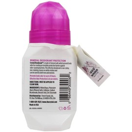 Crystal Body Deodorant Roll-On-2.25 oz, 2 pack