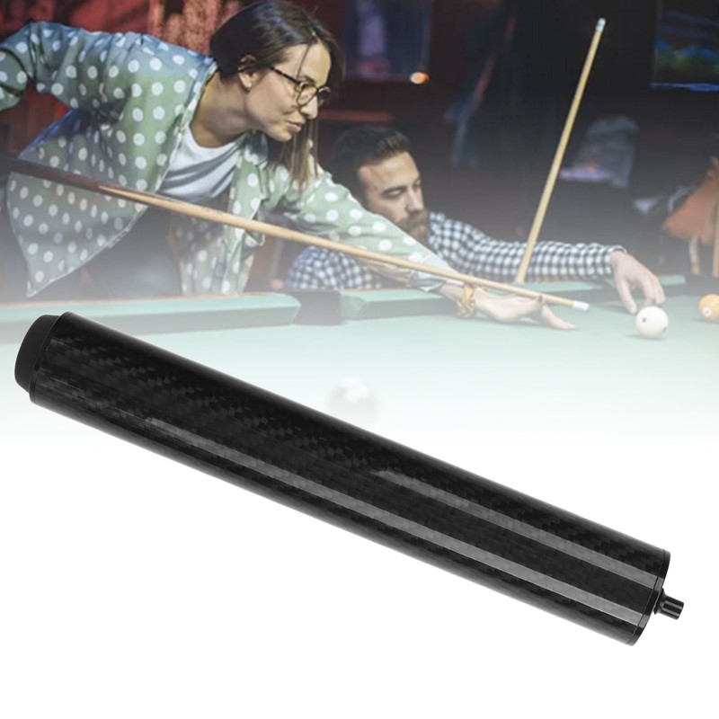 Pool Cue Extension Carbon Fiber Tube Professional Billiard Cue Extender