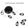 Solar LED Colorful Beautiful Wind Chime Light Lamp Christmas Garden