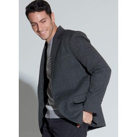 McCall Pattern Company McCall's M7818XN Women's and Men's Formal Jacket Sewing Patterns by Melissa Watson for Palmer/Pletsch, Sizes XL-XXXL, XXL, White