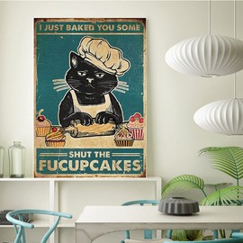 EmptyZ Diamond Painting Kits for Adults，DIY 5D Full Drill Diamond Art Kits Cat Kitchen Diamond Dotz for Home Wall Decor, Gem Art 12x16 Inches