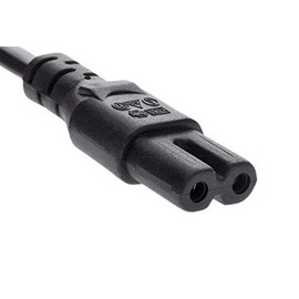 Cuziss 6 Ft Replacement Power Cord 2 Prong Ac Wall Cable 2 Slot Power Cord for Hp Envy Printer 100 114 120 3056A 4500 4501 4502 5530