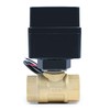 U.S. Solid 1/2" Motorised Ball Valve - Electric Brass Ball