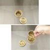 3-1/2-Inch Kitchen Sink Drain Strainer Assembly Kit, GZILA Deep Waste