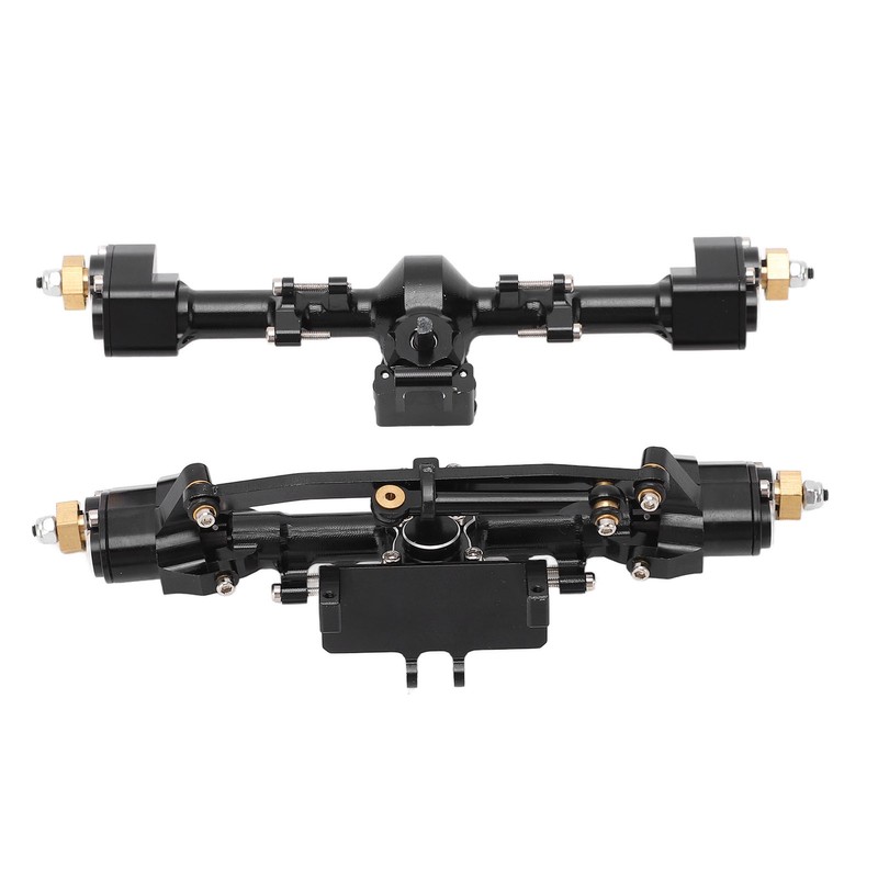 RC Car Metal Complete Front Rear Portal Axle Set Assembly