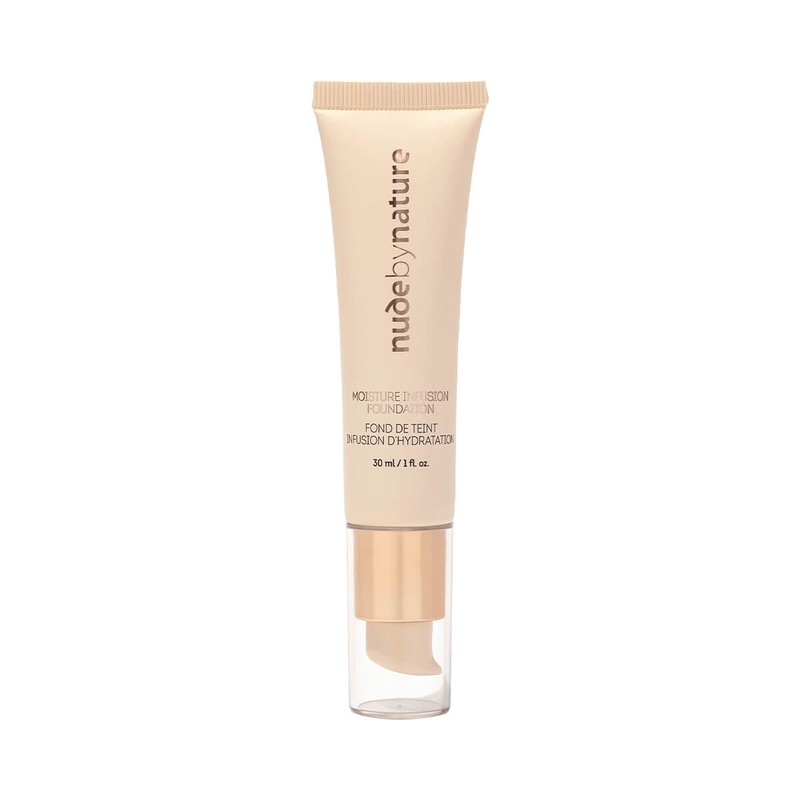 Nude By Nature Moisture Infusion Foundation, W4 Soft Sand 30ml