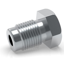 6x Screw Connection M10 x 1 for Brake Line 4.75 mm Flange F Type A Professional Connector DIN/ISO 1651 Compliant