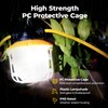 100FT Construction String Lights: 3 Prong 150W Ultra-bright 21000 lumens