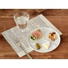 Tableware East 3 Divided Snack Plate, 6.9 inches (17.5 cm),