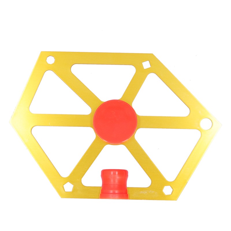 Woodworking Angle Ruler Hex Magnetic Aluminum Alloy Table Saw Adjustment