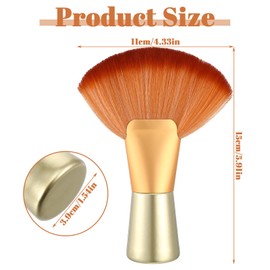 TIESOME Professional Large Body Powder Brush for Spray Tan, Dual-Purpose Tan Brush Extra Large Fan Brush With Soft Bristles for Salon Home Use