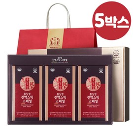 Hongsam-ui-gil Red Ginseng Extract Stick Special 5 Boxes (+Shopping Bag) / 홍삼의길 홍삼정진액스틱 스페셜 5박스 (+쇼핑백)