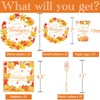 Decodinli Thanksgiving Paper Plates and Napkins Sets Thanksgiving Decorations Party