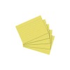 herlitz Index cards, DIN A7, lined, yellow, 4008111150719