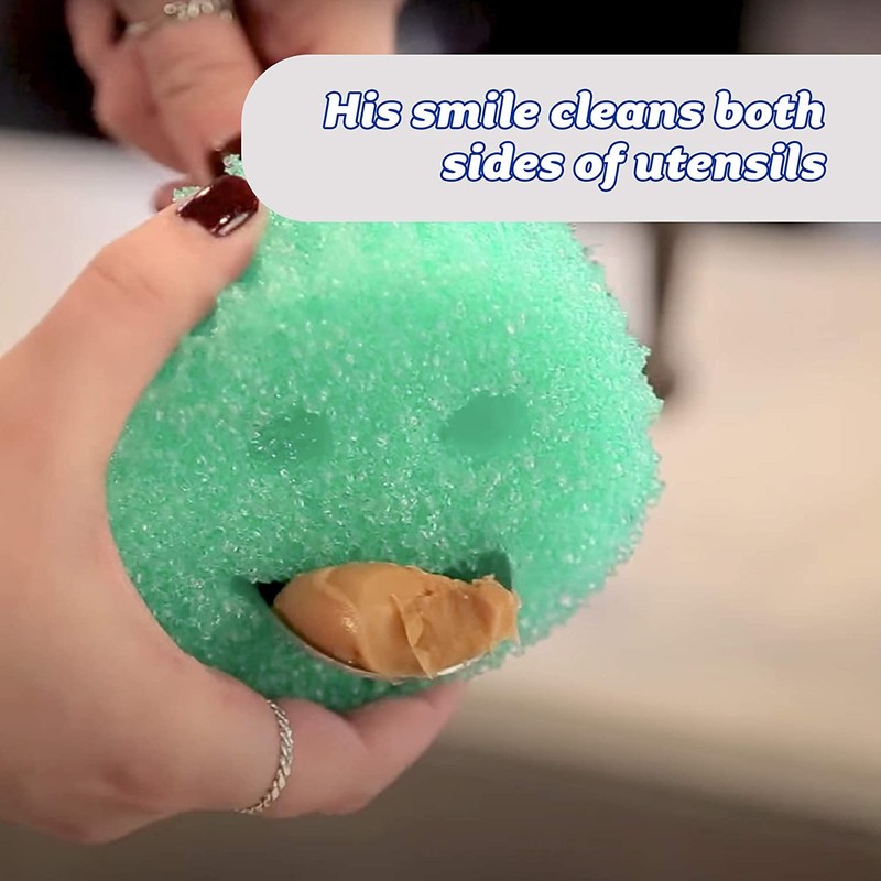 Scrub Daddy Sponge Set - Colors - Scratch-Free Scrubbers for