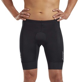 Zoot Core Mens 9-Inch Tri Shorts - Performance Triathlon Shorts with Endura Fabric and Hip Holster Pockets (Black, X Large)