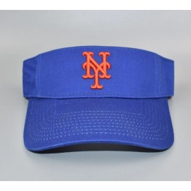 Outdoor Cap New York Mets Outdoor Cap Vintage Strapback Visor Cap Hat