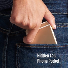 LEE Women's No-Gap Waistband Regular Fit Bootcut Jean with Hidden Pocket, Majestic, 6