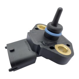 TorqueVance Fuel Pressure Sensor 0261230112 0261230257 0281006103 12582232 Compatible with Saab 9-3 2006 2007 2008 2009 2.8L