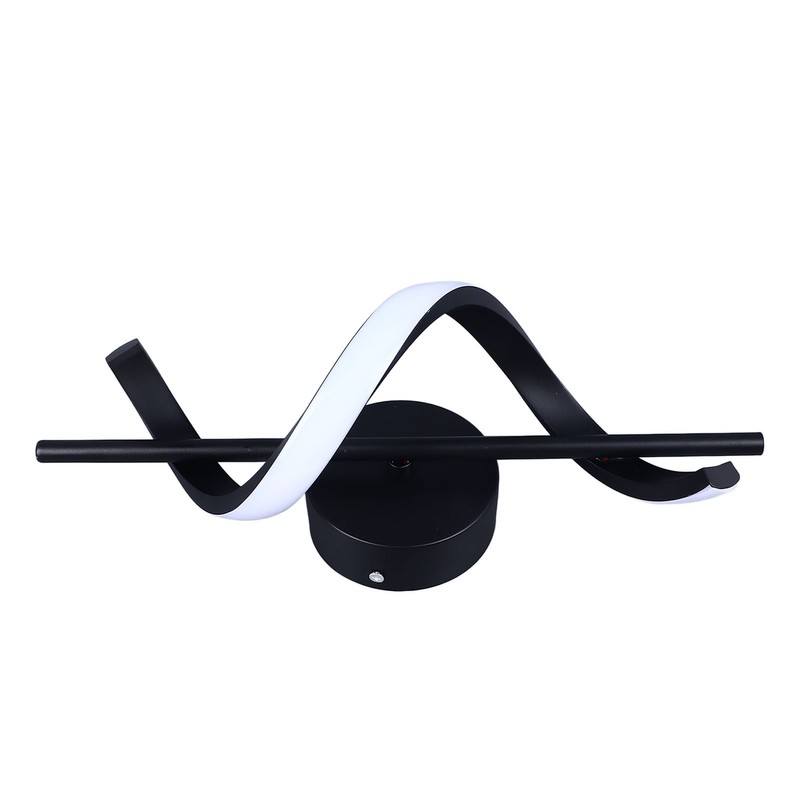 LED Wall Sconce Lighting 18W 3000K Warm White Modern Spiral