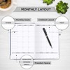 Live Whale Daily Planner - 90 Day Organizer Mindfulness Journal