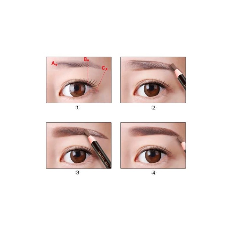 2 Lápiz Para Diseño Y Delineado De Cejas Microblading Universo