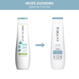 Biolage | Cleansing Shampoo for Fine, Weigheless Hair, For Long-Lasting Volume, With Cotton Extract, VolumeBloom Hair Shampoo, 1 x 250 ml